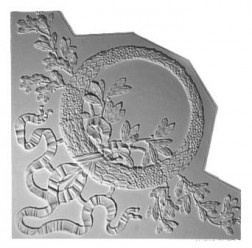 Угол из гипса ArtDeco У01 (1000х1000)